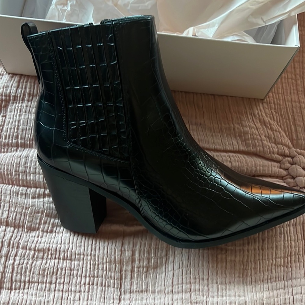 Black booties